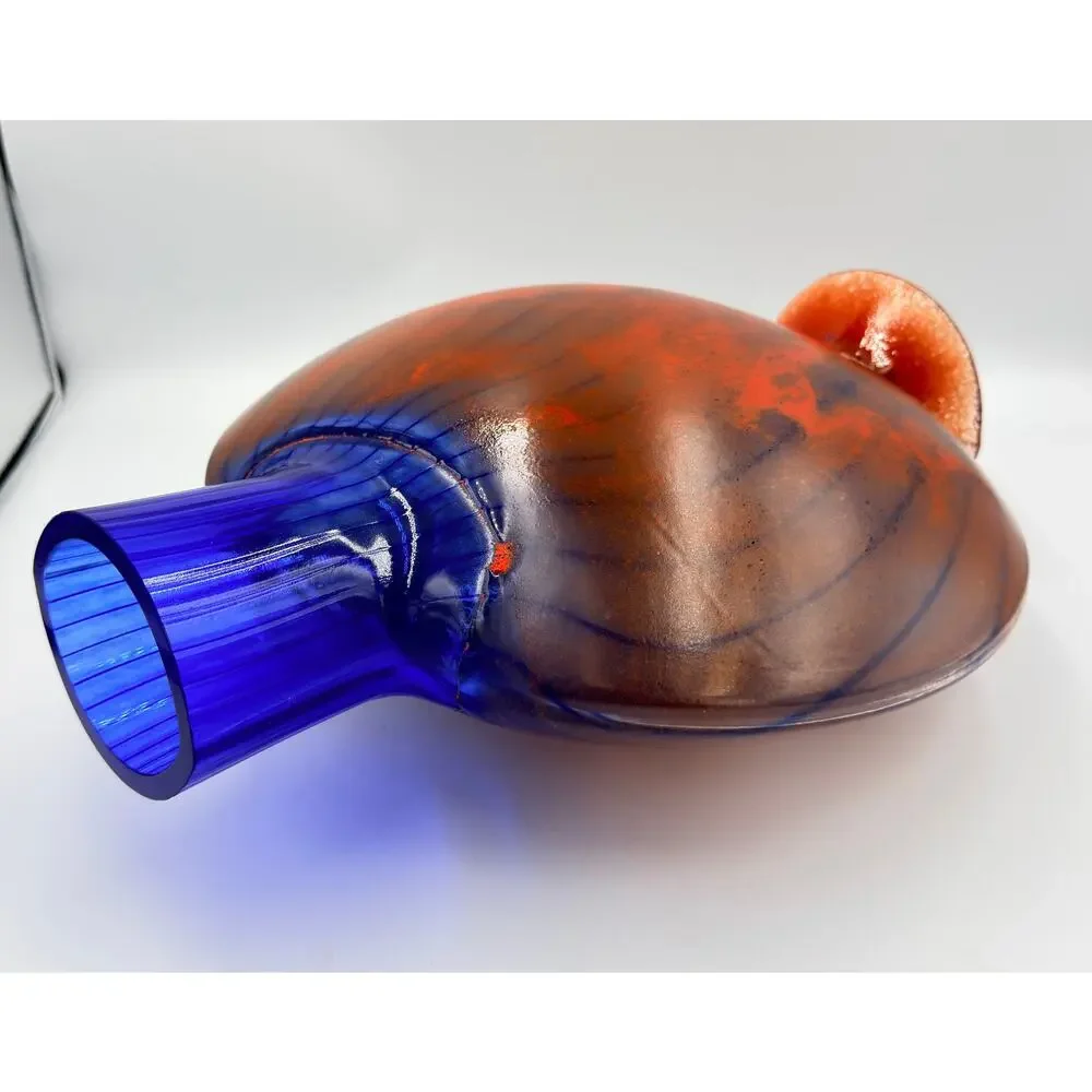 Kosta Boda Studio Art Glass by Kjell Engman Signed Vase 